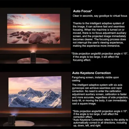 Smart Projector L1 Fhd 2go/16go Google Tv thumbnail 4