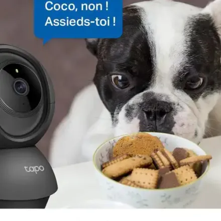 Caméra Surveillance Wifi Intérieure 2k(3mp) 360° - C211 - Vision Nocturne - Détection De Personne - Suivi De Mouvement thumbnail 3