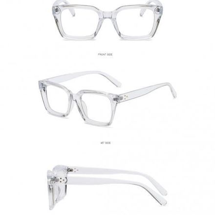 Lunettes Monture Cadre Transparentes Pour Femmes thumbnail 2