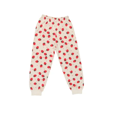 Pyjama Interlock Boutonné Fraise thumbnail 5