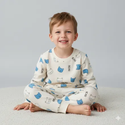 Pyjama Confort Ourson Imprimé thumbnail 3