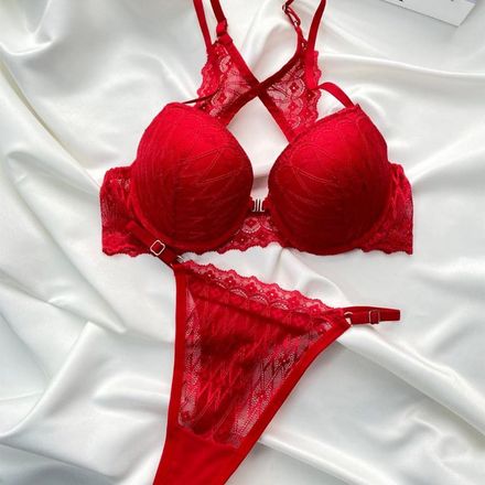 Soutien-gorge Push-up Fermeture Avant Demi-buste thumbnail 2