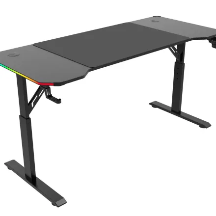 Louisan Bureau Gaming Avec Rgb Led thumbnail 3
