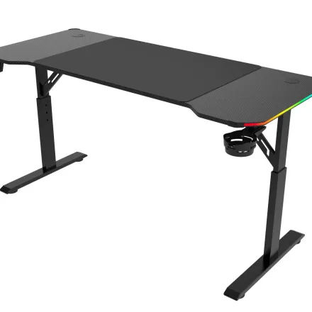 Louisan Bureau Gaming Avec Rgb Led thumbnail 2