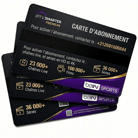 Abonnement IPTV Carte Cadeau – Accès Smart TV, Matchs en Direct & Coupe du Monde thumbnail 3