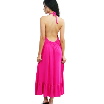 Halterneck Maxi Dress thumbnail 3