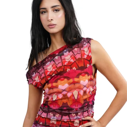 Mirage Asym Maxi Dress thumbnail 4