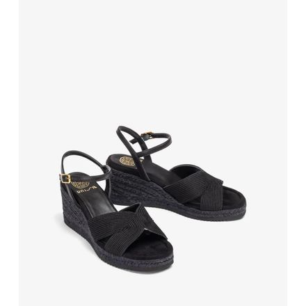 Espadrille À Pointe Carrée En Tissu  thumbnail 2