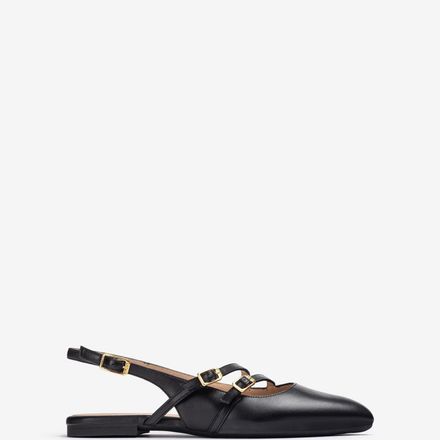 Ballerines Sans Talon Plates Avec Boucles thumbnail 1