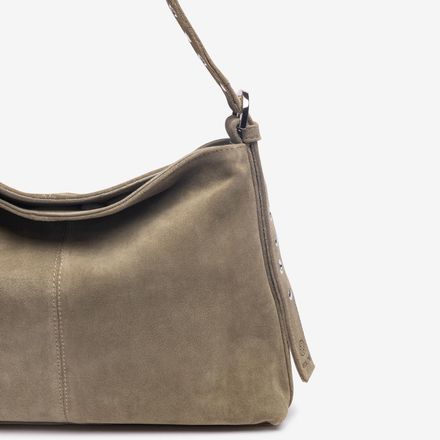 Sac Moyen Porté Épaule En Daim thumbnail 3
