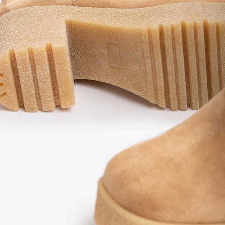 Bottines En Daim Avec Semelle En Caoutchouc thumbnail 3