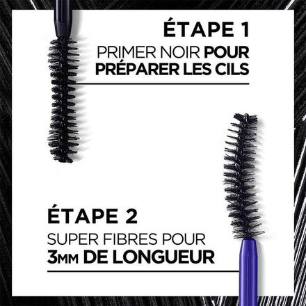 Mascara Pro Xxl Extension Noir 12 Ml – Effet Extension De Cils, Double Brosse, Longue Tenue thumbnail 2