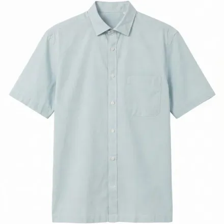 Chemise Basique Manches Courtes Mini Vichy thumbnail 1