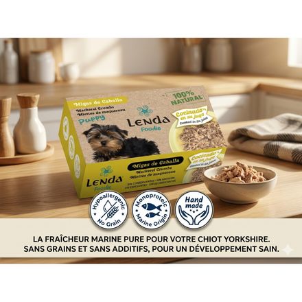 Aliment Complémentaire Humide, Maquereau Naturel Pour Chiot Puppy thumbnail 2