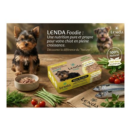 Aliment Complémentaire Humide, Maquereau Naturel Pour Chiot Puppy thumbnail 3