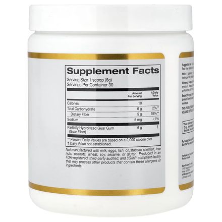 Prebiotic Fiber, 63 Oz (180 G) thumbnail 2