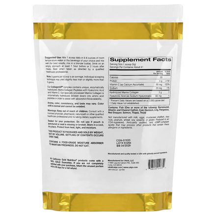 Collagenup Hydrolyzed Marine Collagen Peptides With Hyaluronic Acid And Vitamin C, Unflavor thumbnail 2