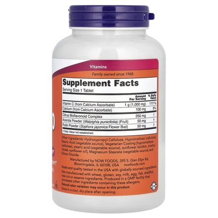 Buffered C-1000 Complex, 180 Tablets thumbnail 2