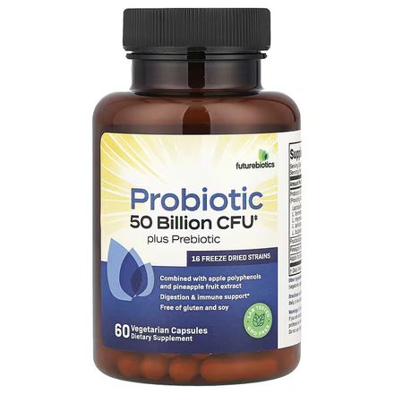 Probiotic + Prebiotic Complex – 60 Vegetarian Capsules thumbnail 1