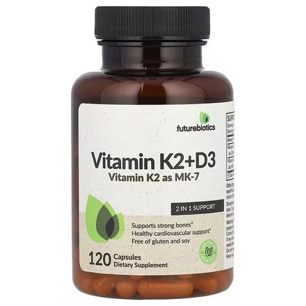 Vitamin K2 + D3 , 120 Capsules thumbnail 1