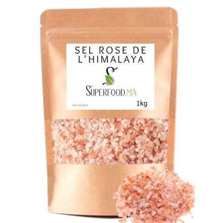 Sel Rose Himalaya Gros 100% Naturel Non Raffine Riche En Minéraux thumbnail 1