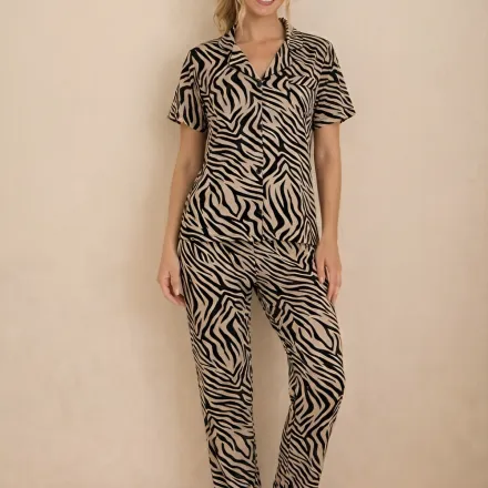 Ensemble De Pyjama À Motifs Zèbre thumbnail 3