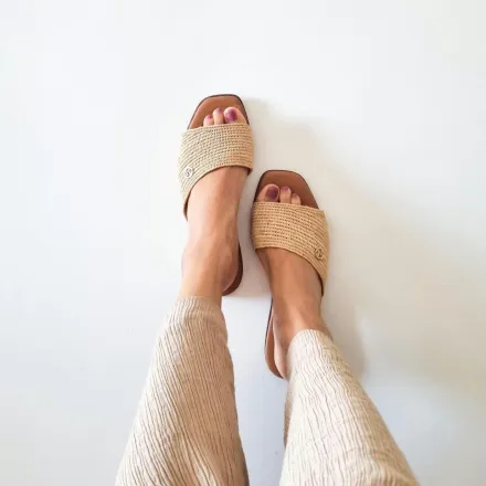 Eve Raffia Sandlas thumbnail 1