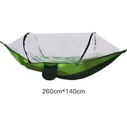 Hamac De Camping Portable En Toile De Parachute thumbnail 3