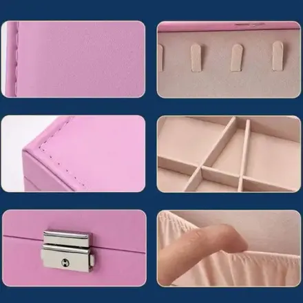 Organisateur De Boîte À Bijoux À 2 Niveaux thumbnail 3