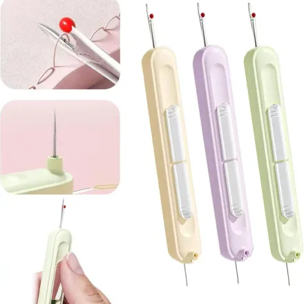 Dévidoir Extensible Pour Couture Outil 2 En 1 - Enfiler Et Dérouler Le Fil thumbnail 2
