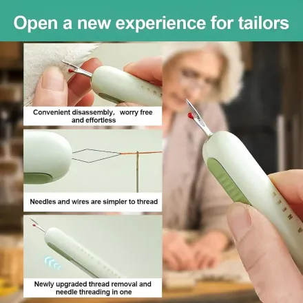 Dévidoir Extensible Pour Couture Outil 2 En 1 - Enfiler Et Dérouler Le Fil thumbnail 4