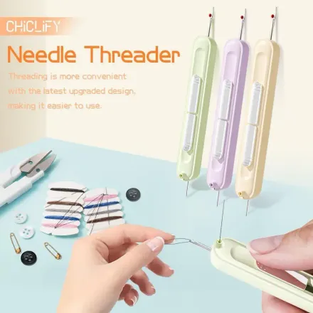 Dévidoir Extensible Pour Couture Outil 2 En 1 - Enfiler Et Dérouler Le Fil thumbnail 1