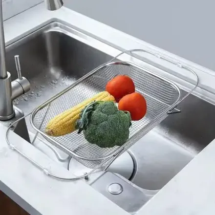 Panier D'égouttage En Acier Grand Plateau thumbnail 4