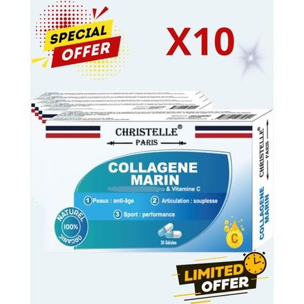 Pack X10 Collagène Marin Et Vitamine C thumbnail 1