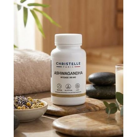 Ashwaganda Extra Fort - Anti-stress, Sommeil, Énergie, Bien-être 360mg thumbnail 3