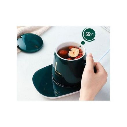 Tasse De Café Électrique Avec Un Coussin Chauffant Pour Maintenir La Température thumbnail 2
