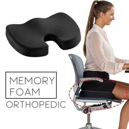 Coussin De Massage Du Siège En Mousse À Mémoire De Forme U Orthopédique thumbnail 2