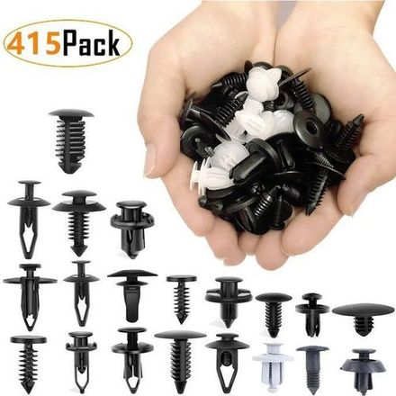 Kit De Clips De Retenue En Plastique Automobile – 415 Pièces thumbnail 2