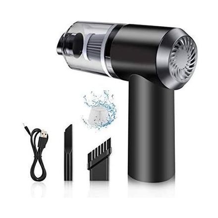 Aspirateur 2 En 1 Pour Voiture Et Maison Mini Portable Sans Fil Rechargeable thumbnail 3