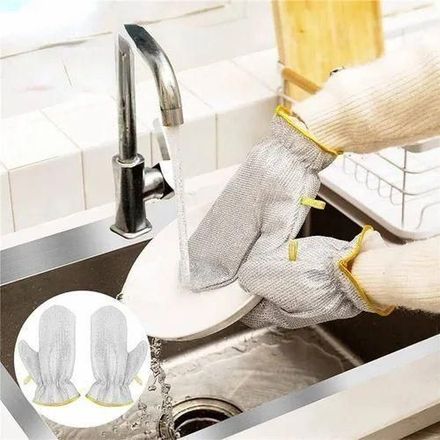 Gants De Nettoyage De Cuisine, Outils De Nettoyage Ménagers, Isolation Thermique, Imperméables, Durables thumbnail 3