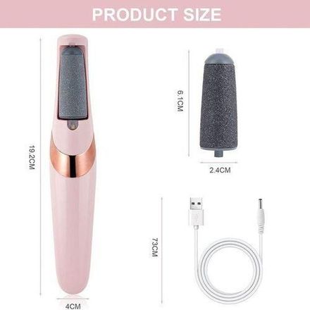 Outil De Pédicure Électrique Pour Soins Des Pieds, Élimine Les Callosités thumbnail 2