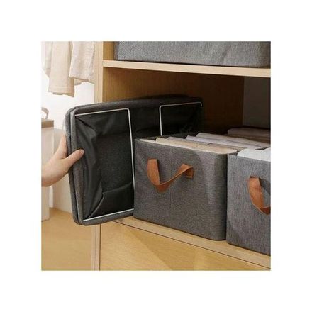 Boîte De Rangement Pliable Pour Vêtements Et Placards – Lavable, Idéale Pour Sous-vêtements Et Chaussettes thumbnail 1