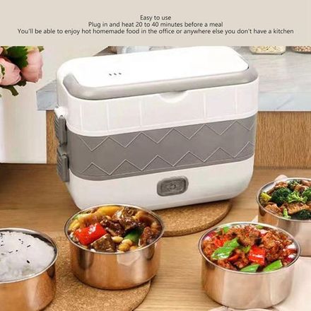 Boîte Chauffante Électrique Portable – Repas Chauds Partout thumbnail 3