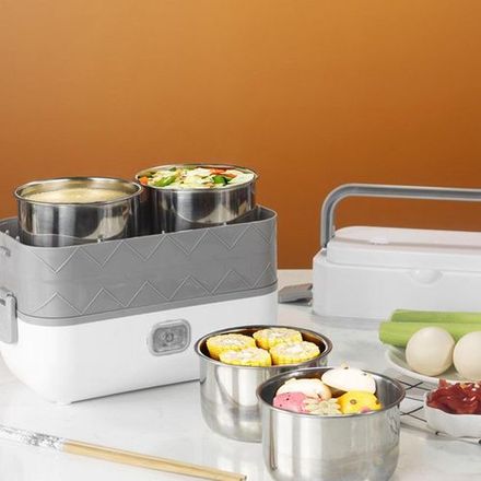 Boîte Chauffante Électrique Portable – Repas Chauds Partout thumbnail 2