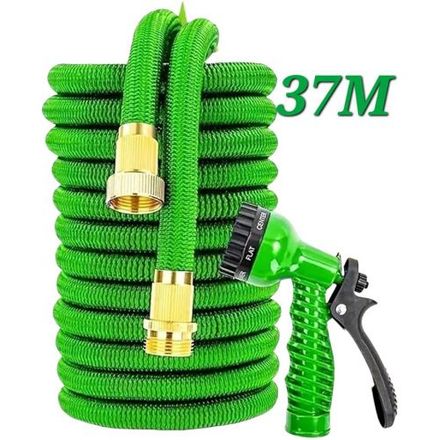 Tuyau D'arrosage Extensible Avec Raccords En Aluminium – 7.5 À 37 M thumbnail 2