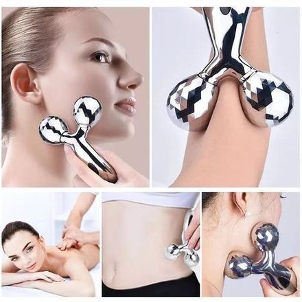 Masseur Visage & Corps 3D Roller en Platine thumbnail 3