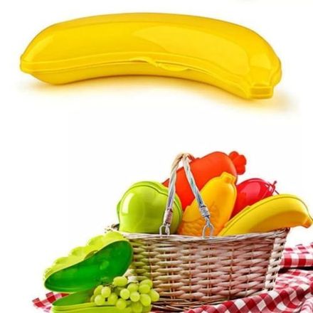 Boîtes de Protection pour Banane 600ml (Lot de 2) – Étuis de Transport pour Fruits thumbnail 3