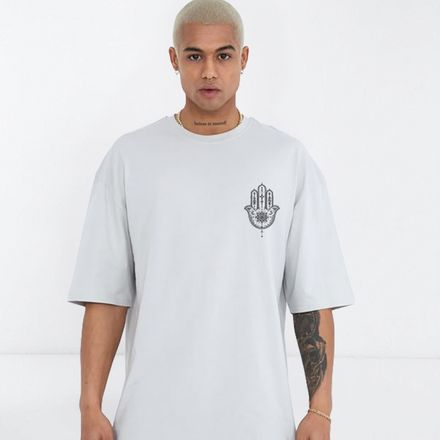T-shirt Oversize “fou9 Salk” thumbnail 3