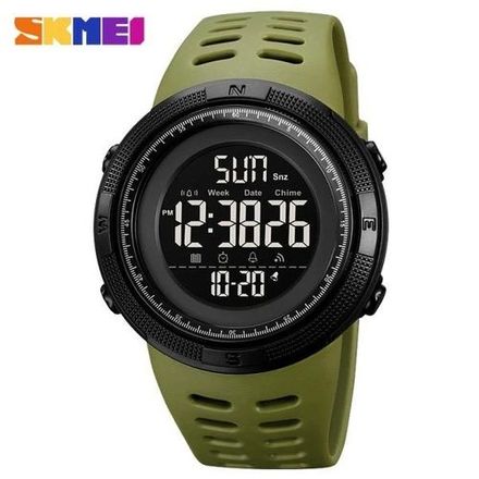 Montre Numérique De Sport Pour Homme – Étanche 50 M, Led Et Chronomètre thumbnail 1