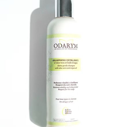 Shampoing Extra Doux À L'aloe Vera Et À L'huile D'argan thumbnail 1